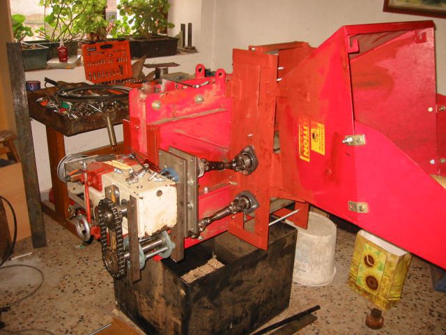 Sekalnik JINMA - foto povečava