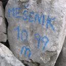 Osebna izkaznica. Moder tisk.