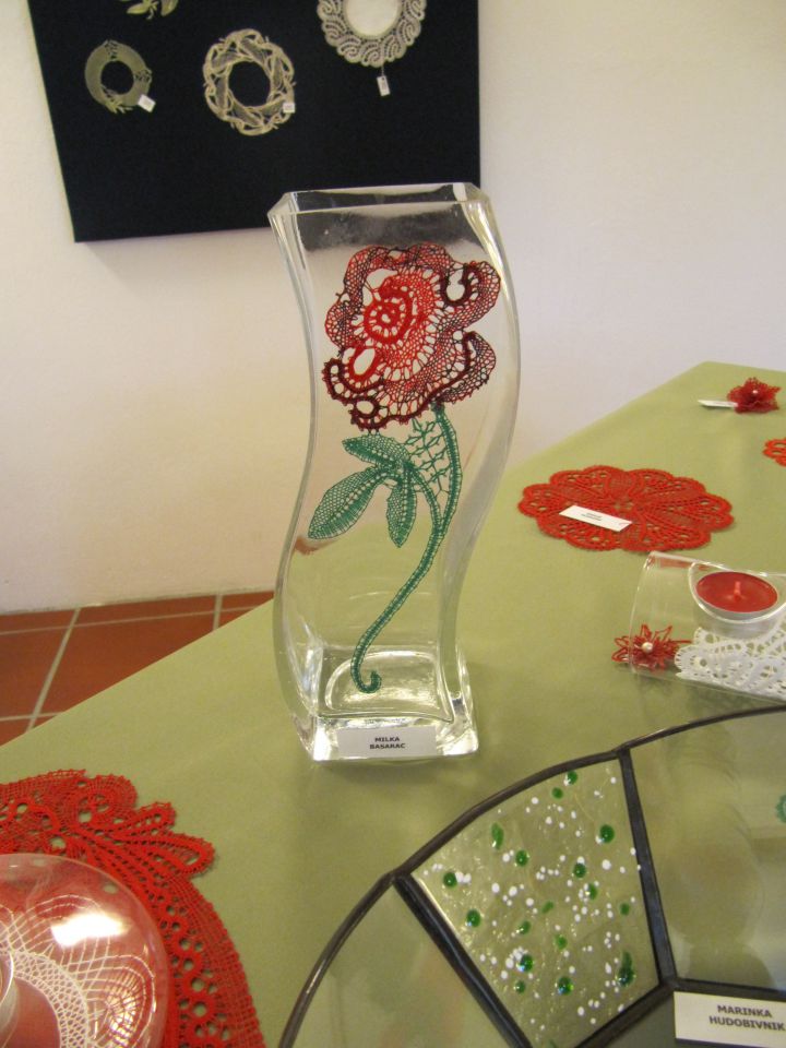 vaza in steklo