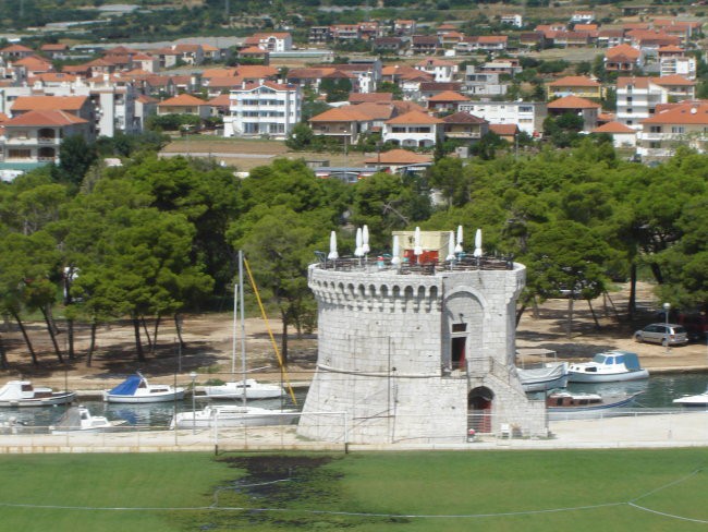 Pogled s Trogirske trdnjave
