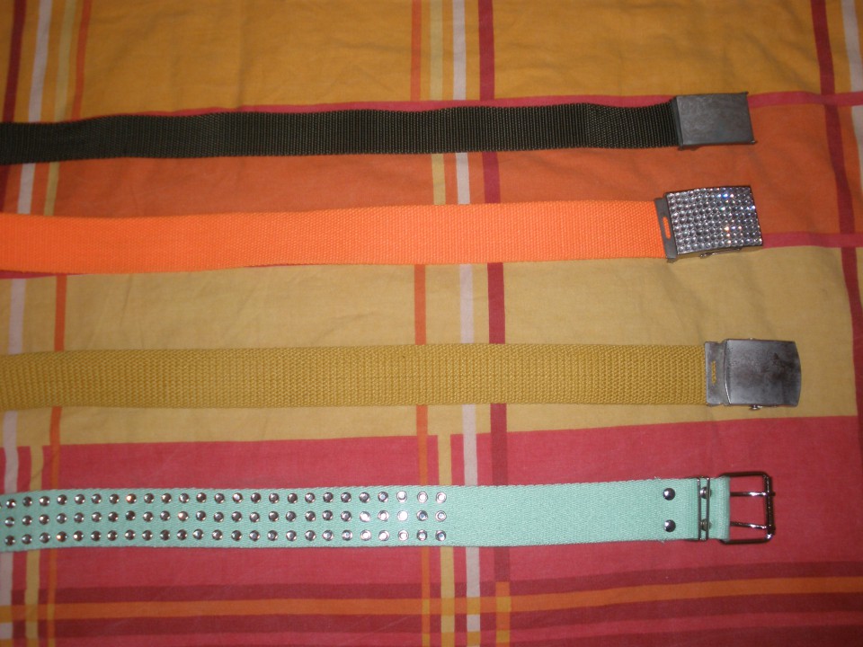 pasovi...vsak po 1,5eur (oranžen in zelen REZ)