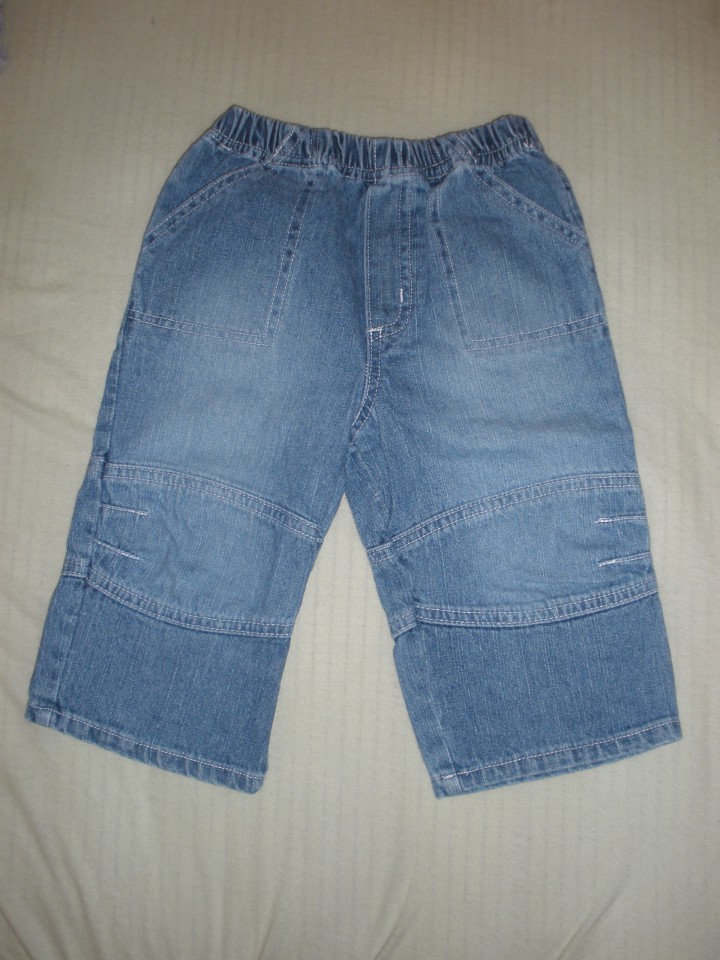 jeans hlače št 80 (mehki jeans)...4eur