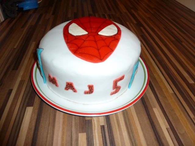 Spiderman torta (okus: ledena)