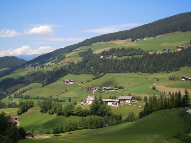 St. Magdalena, dolina Val di Funes