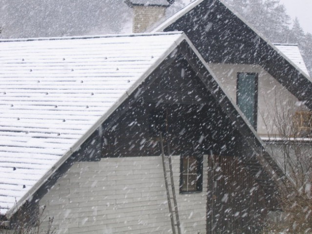 Sneg marec - foto