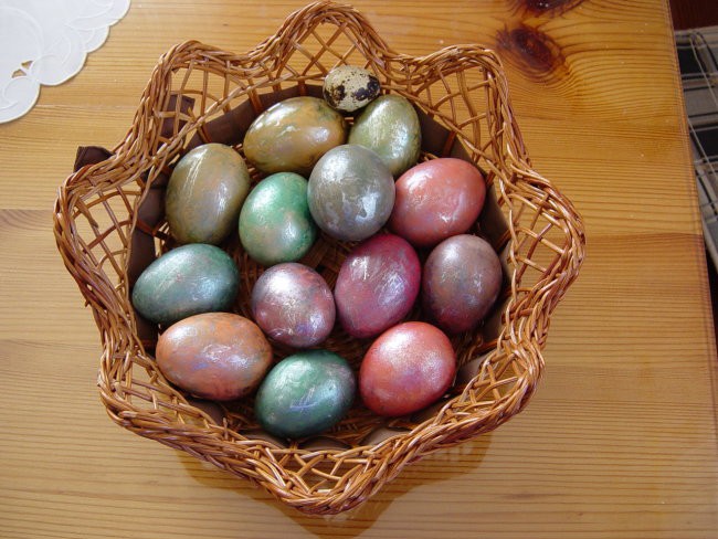 Pa še prava jajca :))
