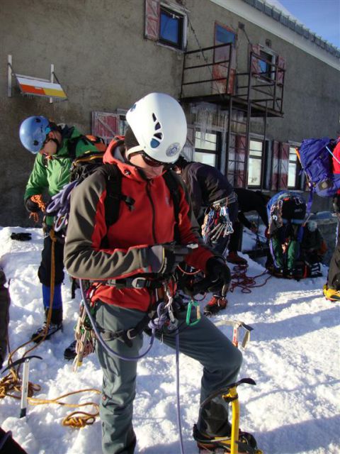 AŠ Kamnik - ledeniški tečaj - 24. - 27.4.2010 - foto