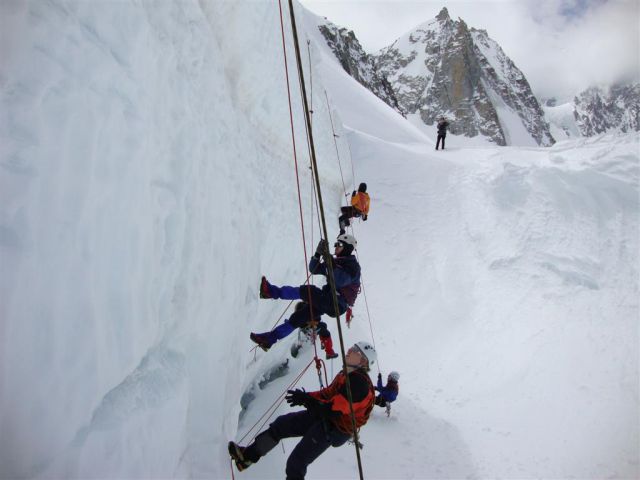 AŠ Kamnik - ledeniški tečaj - 24. - 27.4.2010 - foto