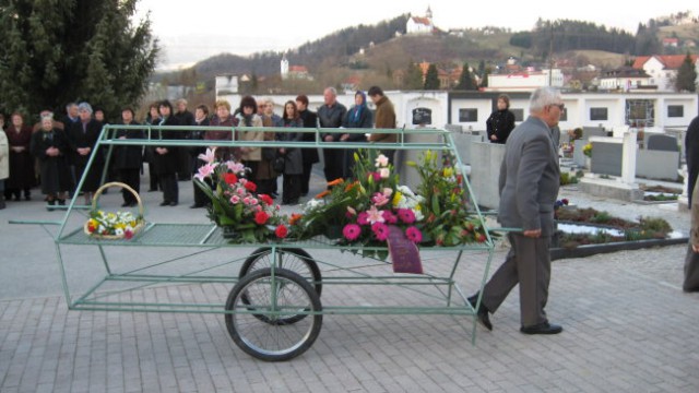 Pogreb Ivana Videnšek 3.3.2008 - foto