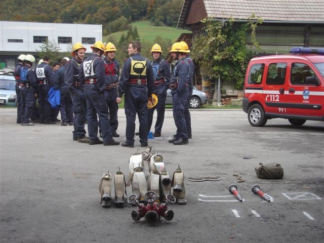 Gasilsko tekmovanje, oktober 2008 - foto