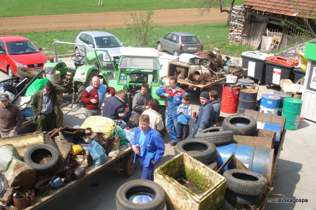 Očistimo Muljavo, april 2010 - foto