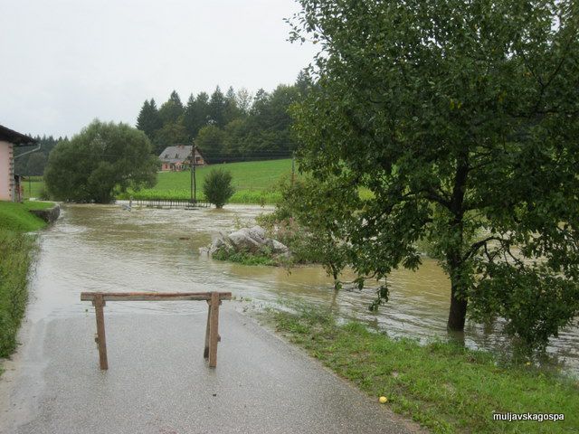 Poplave v KS Muljava, september 2010 - foto povečava
