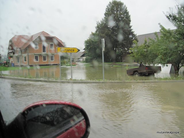 Poplave v KS Muljava (slike bralcev),  - foto