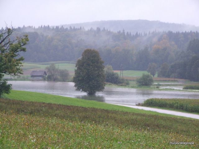Poplave v KS Muljava (slike bralcev),  - foto povečava