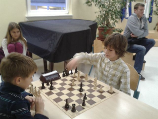 Posamično prvenstvo osnovnih šol v šahu - foto