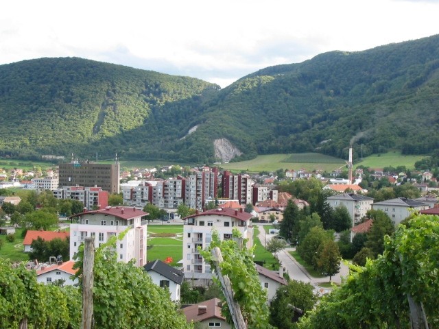 Pogled na Slovenske Konjice prvič...