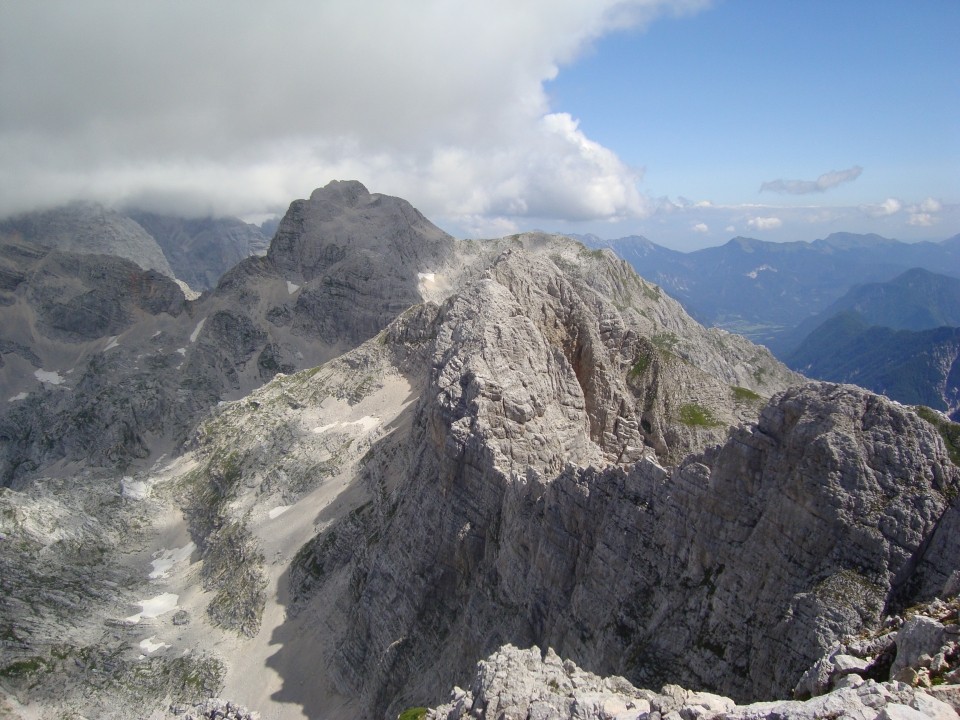 Gamsovec in Stenar z vrha