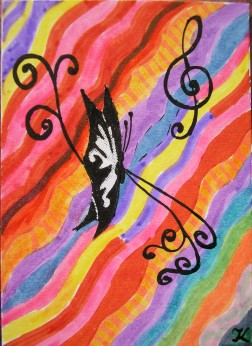 musical butterfly