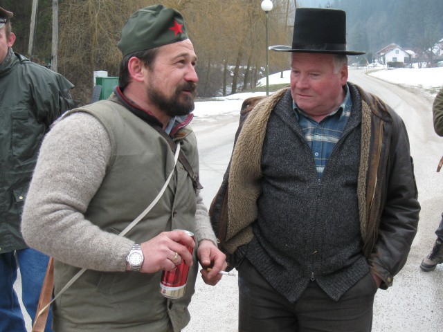 VUZENICA, pust- PARTIZANI, 22.2.2009 - foto povečava