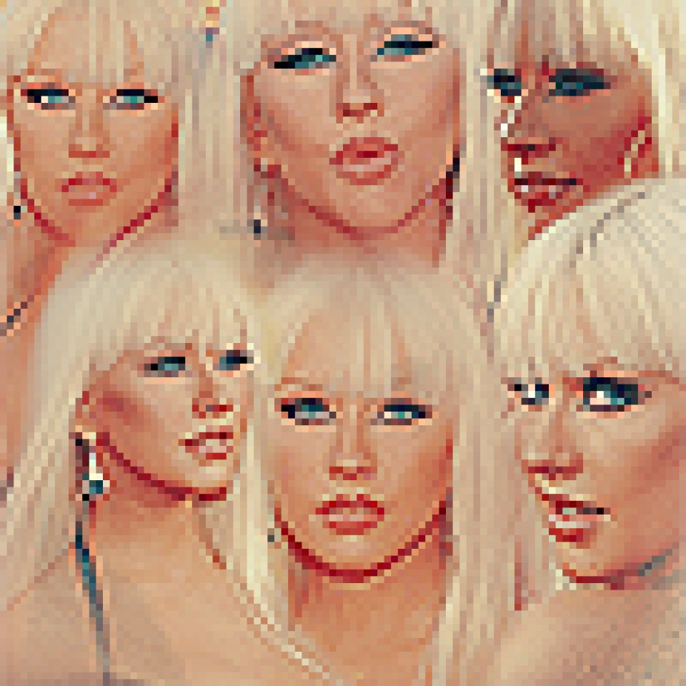 Christina Aguilera avatars - foto povečava