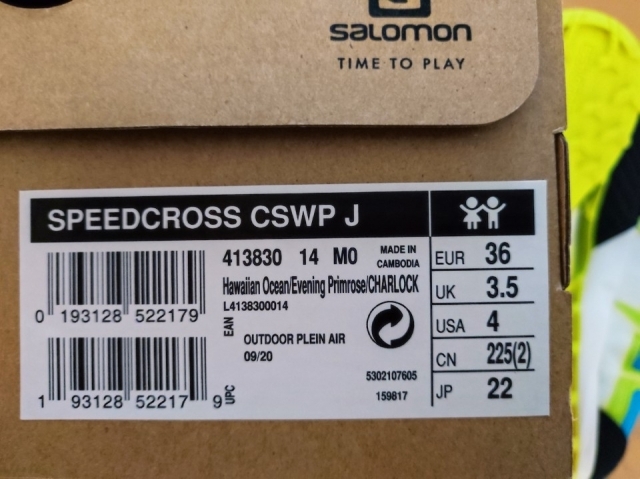 Salomon Speedcross  št.36, novi, 40€ prodano - foto