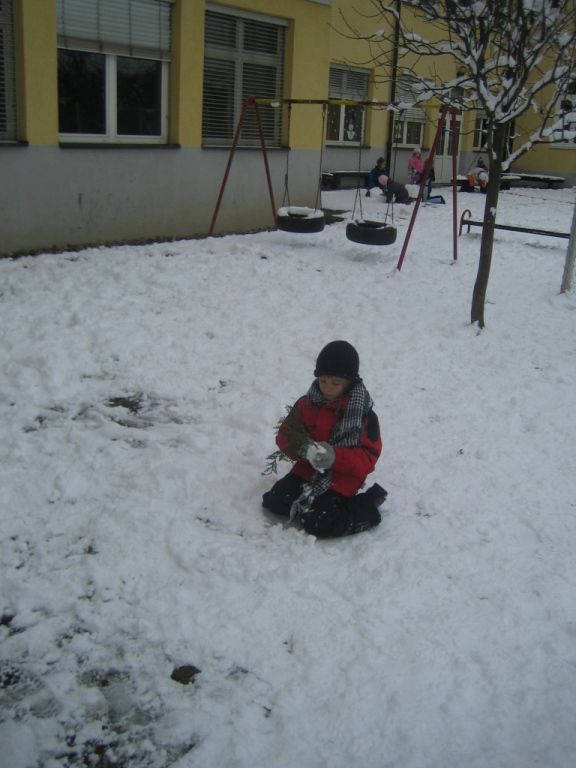 Zimske radosti 1. triada (jan 2010) - foto povečava