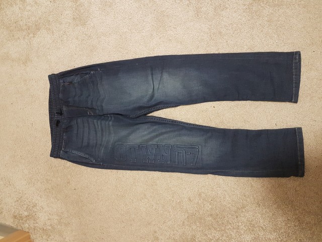 Hm jeans hlače, samo oprane, vel.158