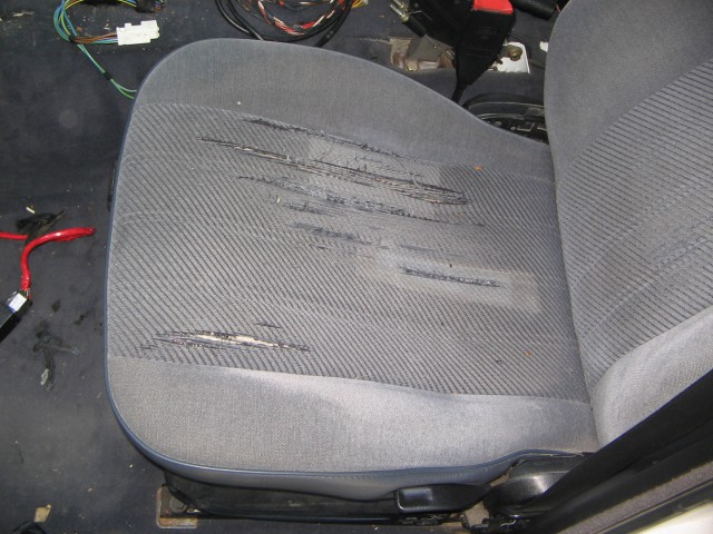 49. sprednja sedeža, voznikov raztrgan sovoznikov lep, vzorec 0271 indigo - 20€
