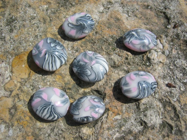 Fimo perle (polymer clay beads) - foto