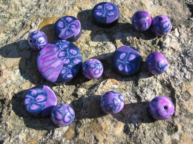 Fimo perle (polymer clay beads) - foto