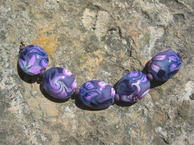 Fimo perle (polymer clay beads) - foto