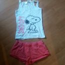snoopy pižama h&m s,naša nosila pri 170,  2 eur