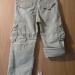 Cargo hlače, št.134, H&M, z možnostjo zavihanja hlačnic (7€)