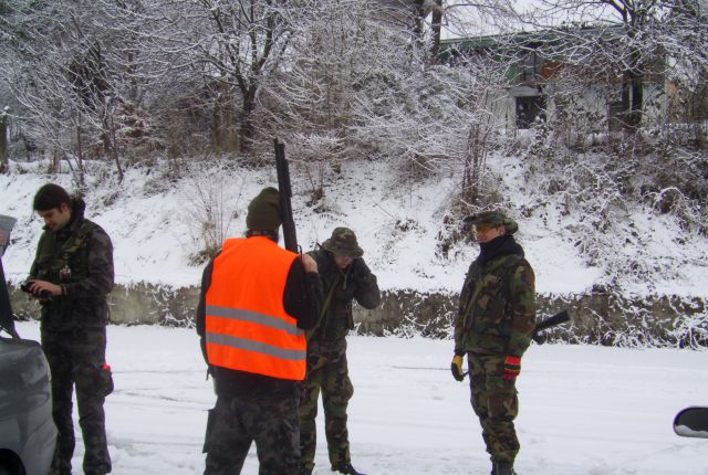 Trening CQB Slovenska vas 31.1.2010 - foto