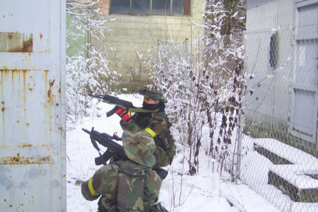 Trening CQB Slovenska vas 31.1.2010 - foto