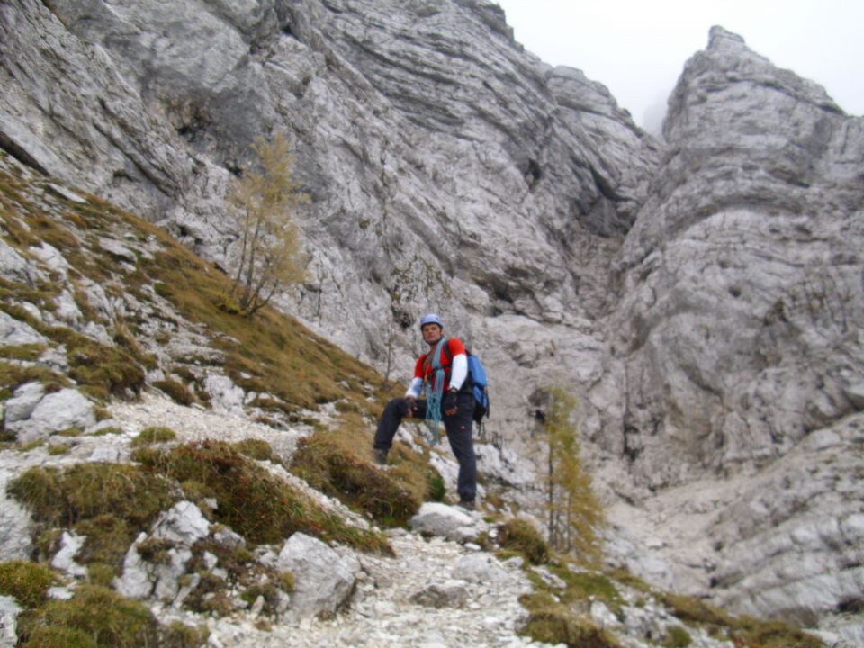 Triglavska severna stena 2  - 16.10.2010 - foto povečava