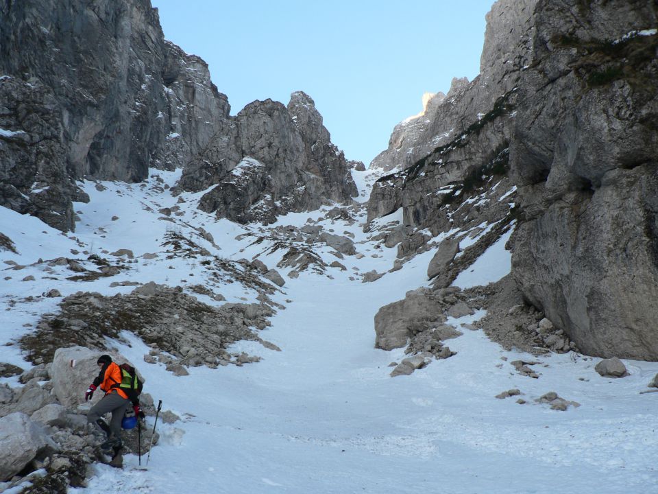 Mangart-27.3.12 - foto povečava