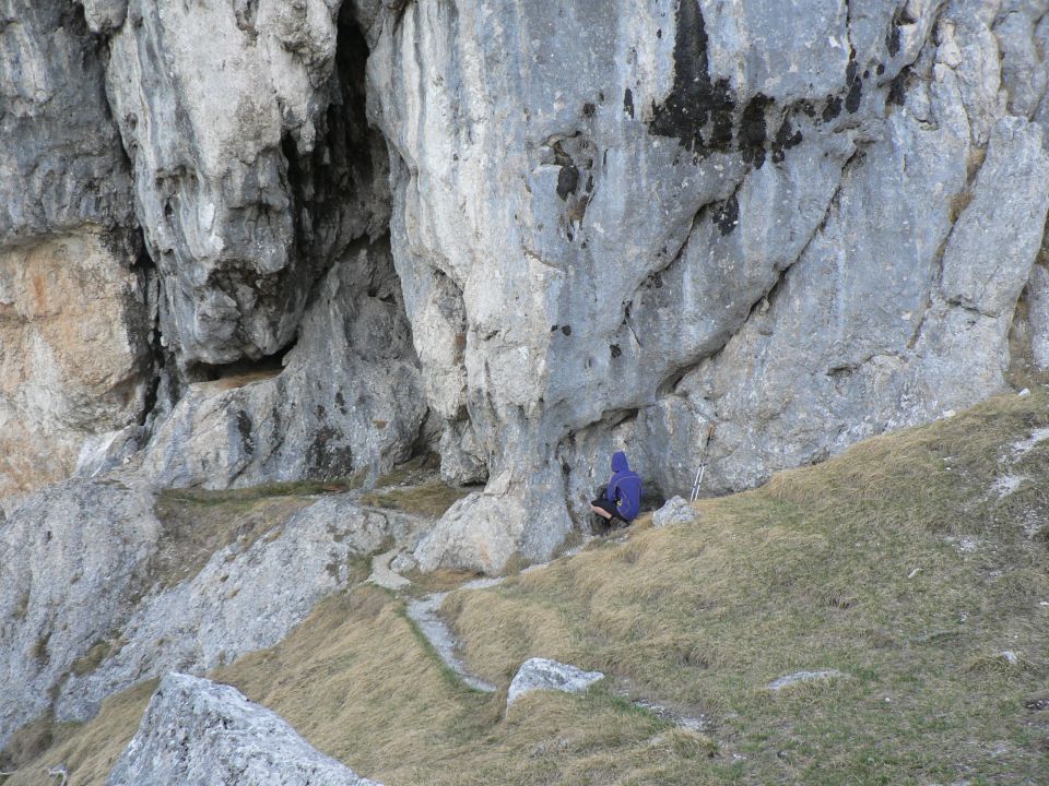 Hribarska zijalka-Olševa (29.4.12) - foto povečava