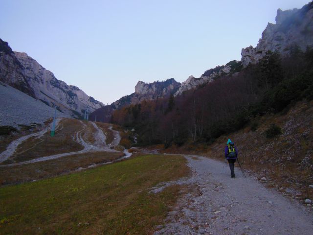 Ferata  s.plot-begunščica  31.10.2015 - foto