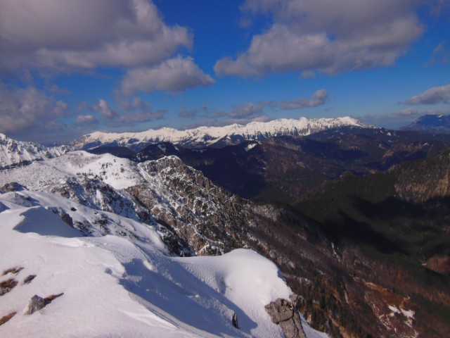 Storžič-M. Grintovec-Srednji vrh (12.03.17) - foto