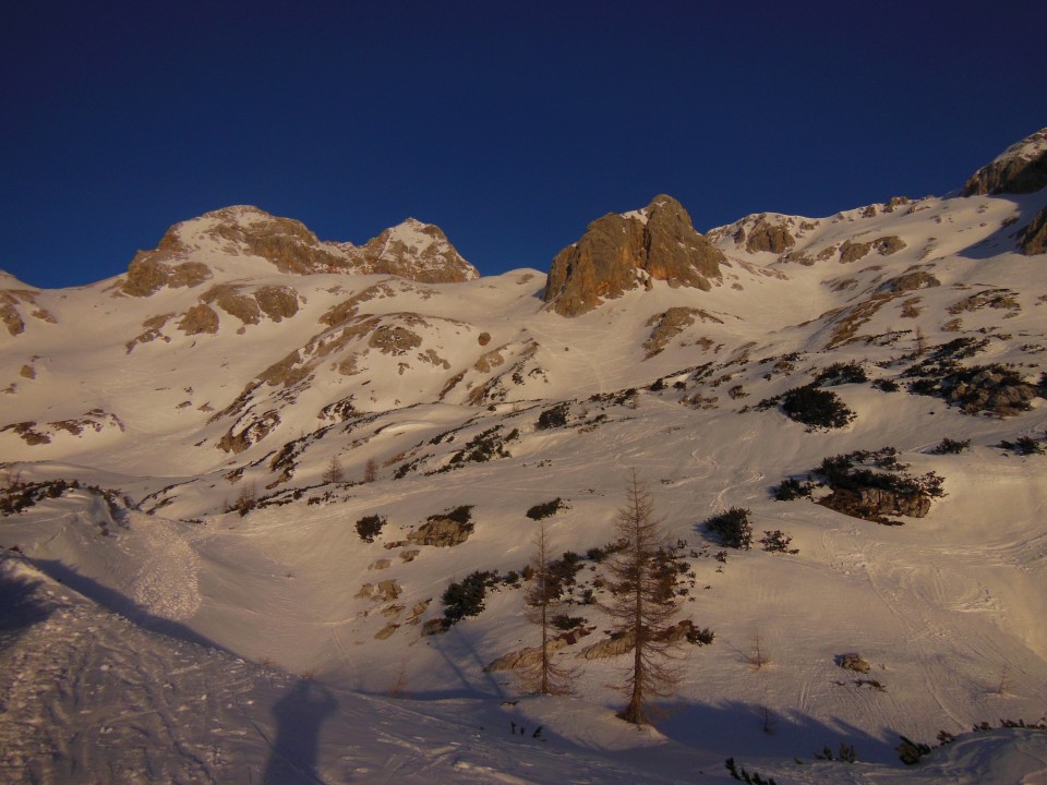 Triglav 17.3.2017 - foto povečava