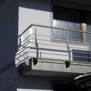 Inox balkonska ograja.