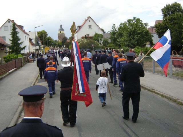 125.let gasilcev iz mesta Grossgründlach - foto povečava