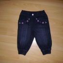 jeans v 74 cena 3 eur oblečene 1-2 krat