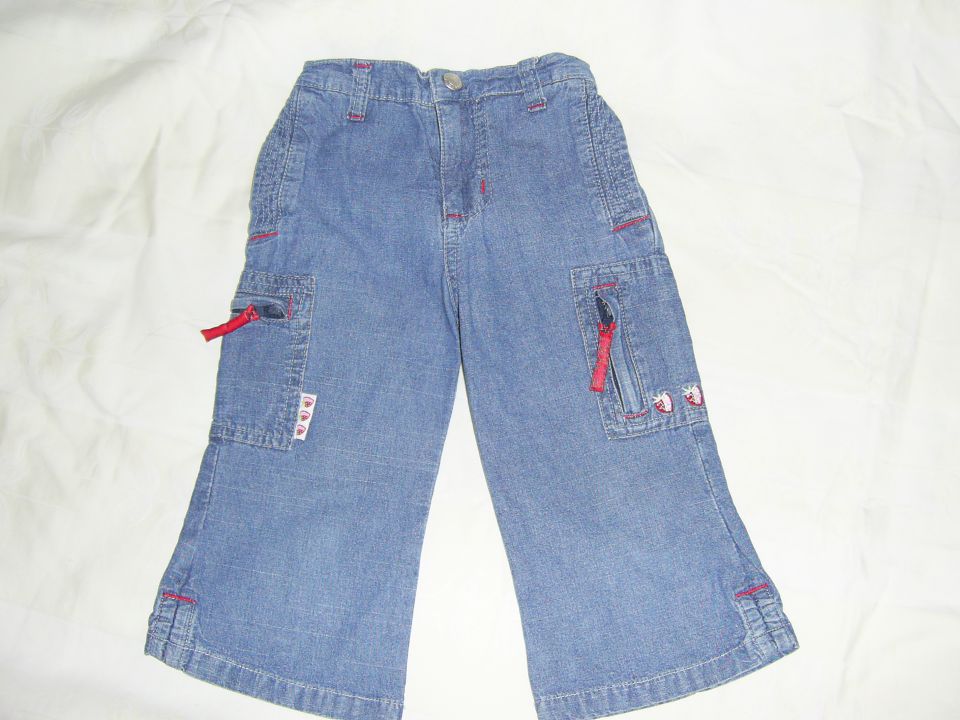 jeans 3/4 hlače TIT&TAK v 98 cena 3 eur