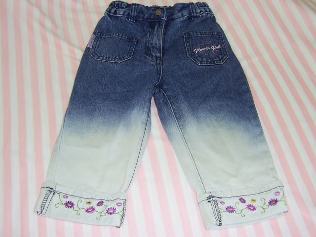 Jeans hlače C&A 3/4 v 104 cena 3 eur