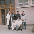 Damir Plavšić i kolege na 2 godini veterinarskog fakulteta u Zagrebu, proljeće 1991.A