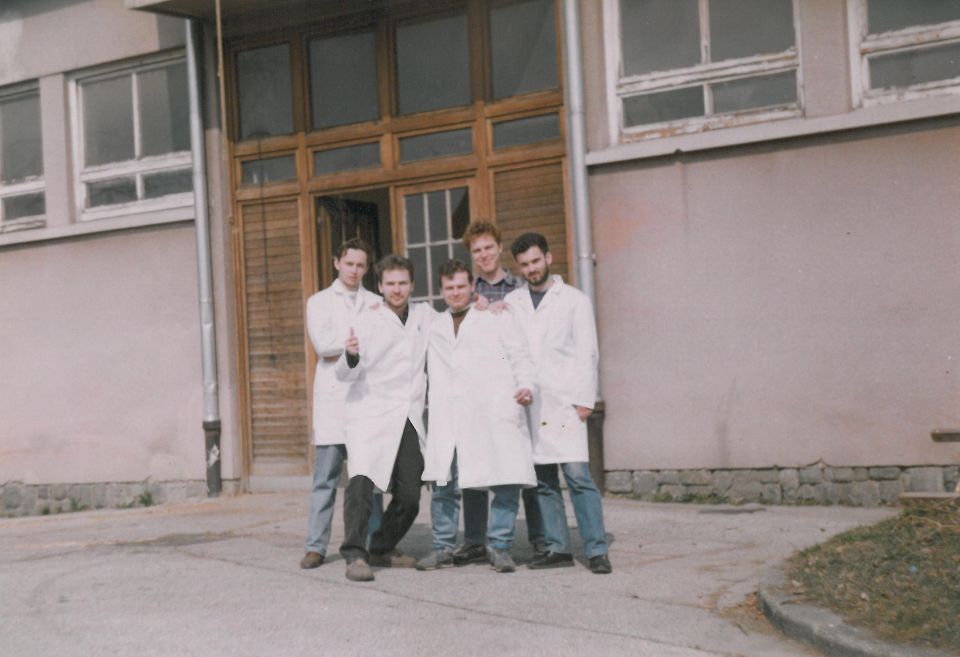 studenti 2 godine veterinarskog fakulteta u Zagrebu, proljeće 1991.i