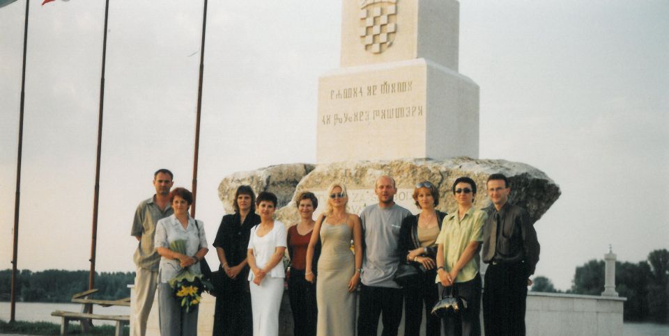Zootehničari proslava 13 godina mature Vukovar proljeće 2002. Damir Plavšić a