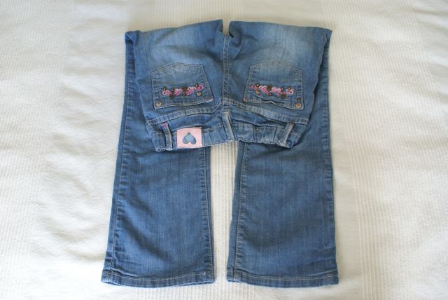Hlače jeans št. 134, 5,5€